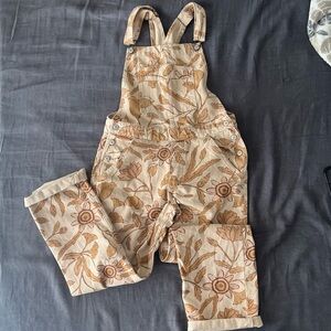 Free People Ziggy Printed Overalls